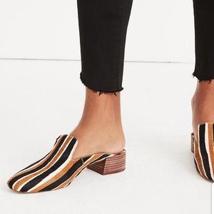 Madewell the Willa calf hair mule